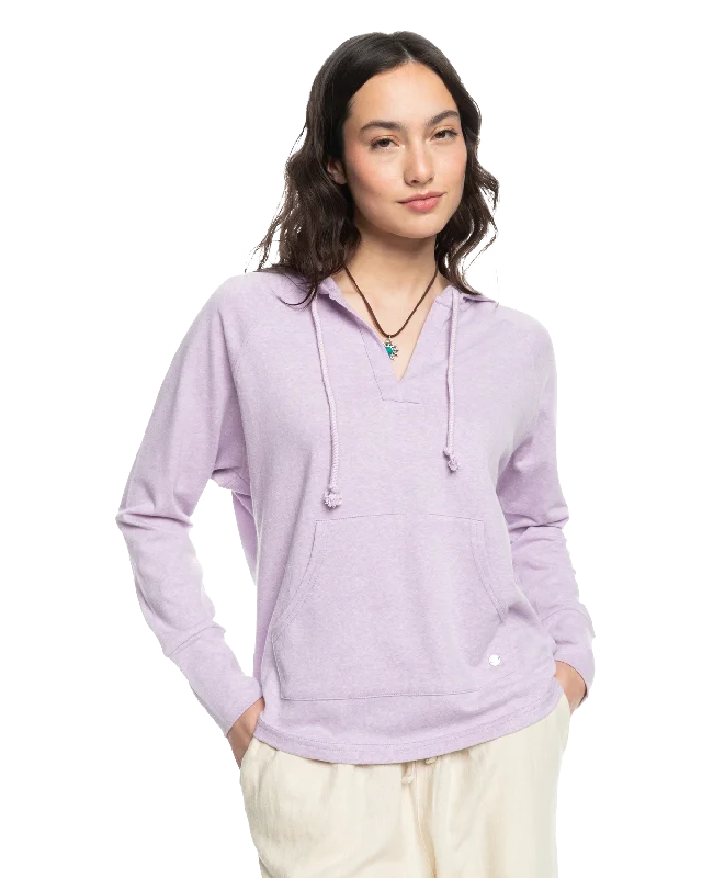 Destination Surf Hoodie in Crocus Petal