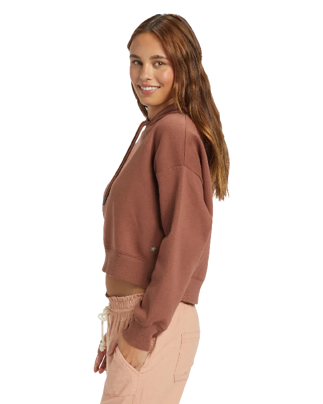 Onshore Hoodie in Rootbeer