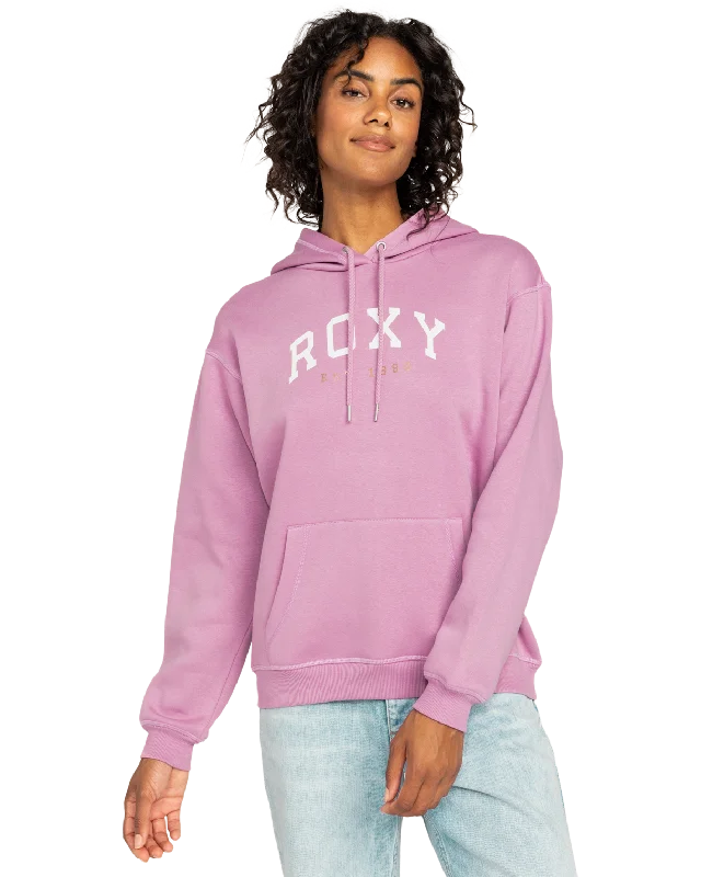 Surf Stoked Hoodie in Mauve Orchid