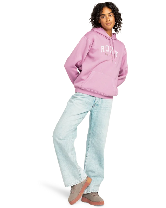 Surf Stoked Hoodie in Mauve Orchid