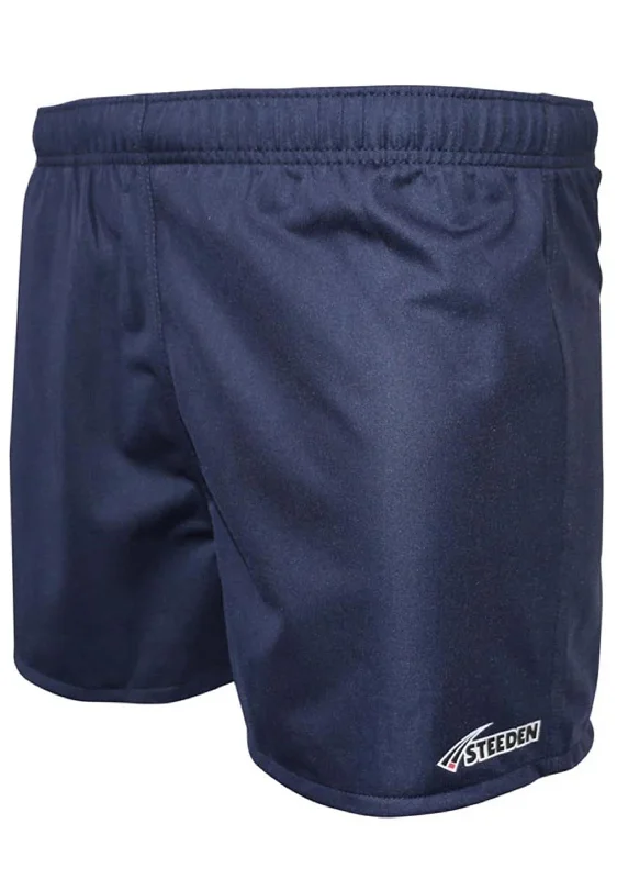 Steeden Mens Rugby League Shorts Navy <br> 228800