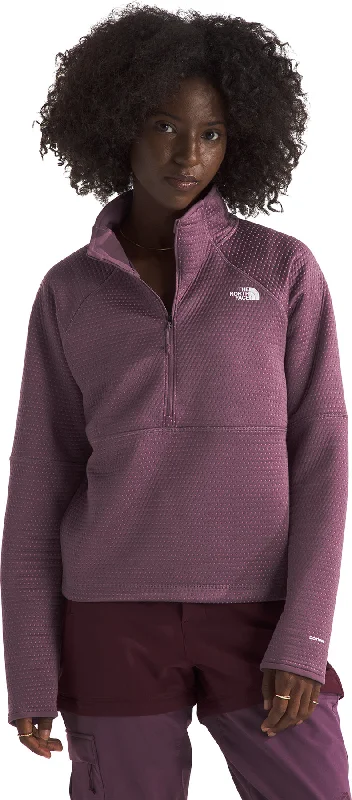 DotKnit Thermal ¼-Zip Fleece Pullover - Women's|-|Chandail thermique en molleton à glissière ¼ DotKnit - Femme