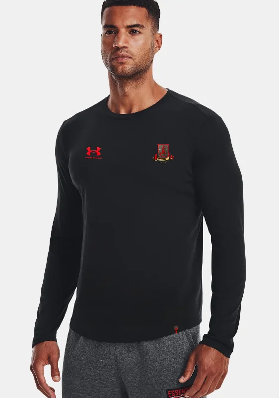 Under Armour Mens Essendon LS Tee Black <br> 1374261 040