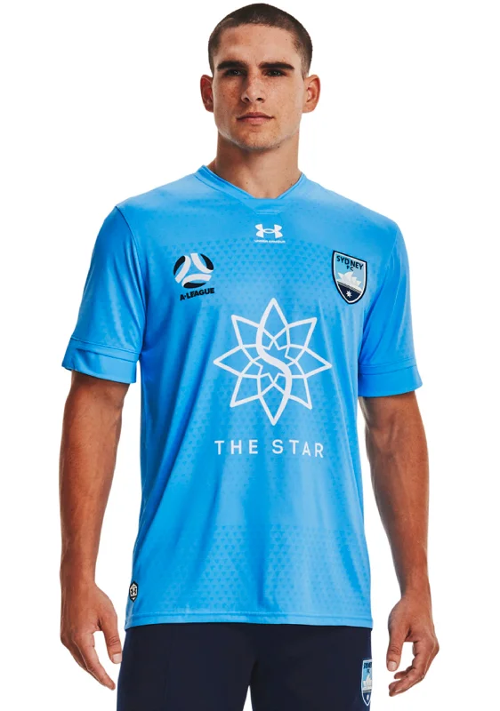 Under Armour Mens Sydney FC Replica Home Jersey <br> 1372468 914