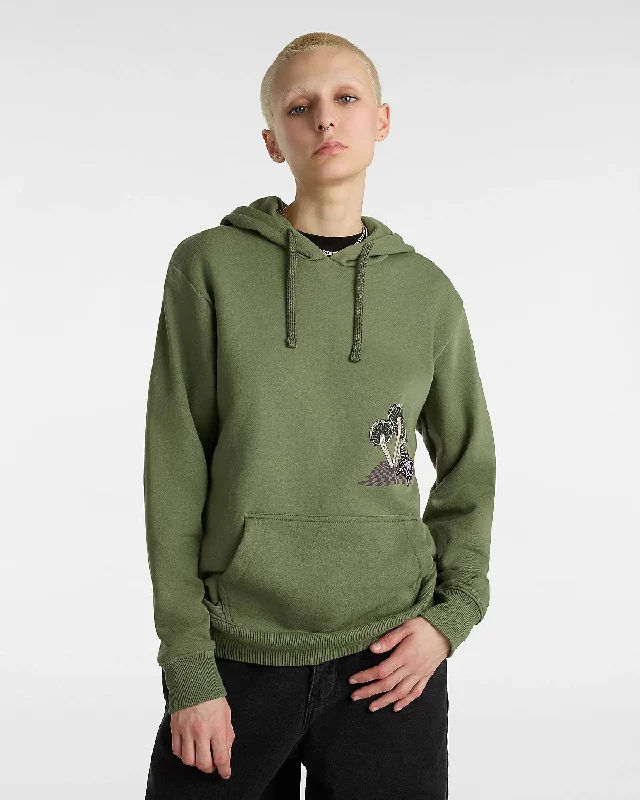 Dazed Strange Hoodie in Olive