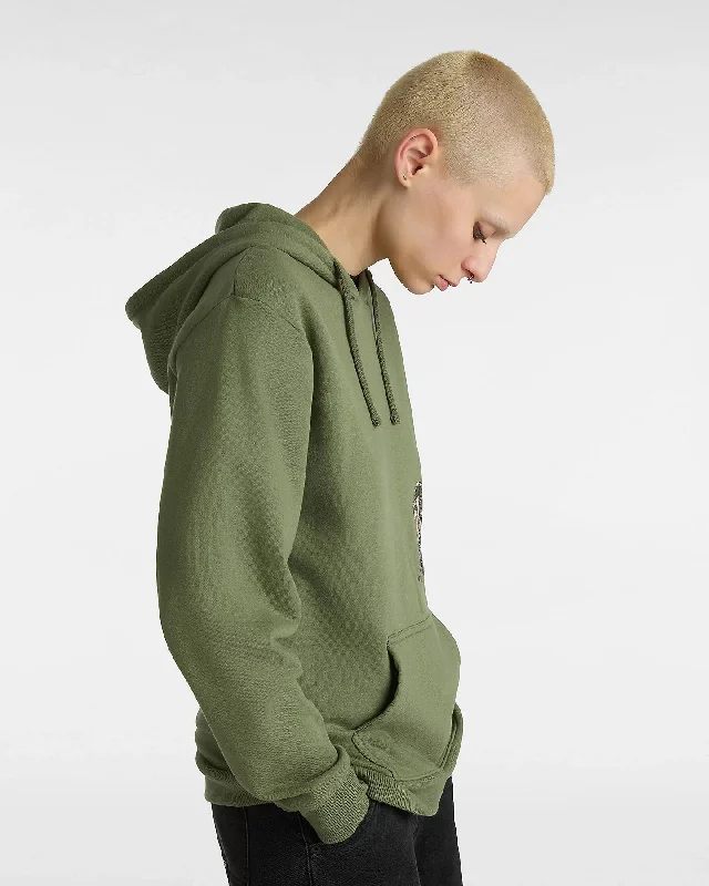 Dazed Strange Hoodie in Olive