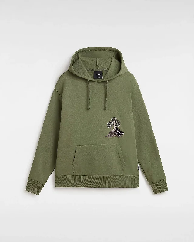 Dazed Strange Hoodie in Olive