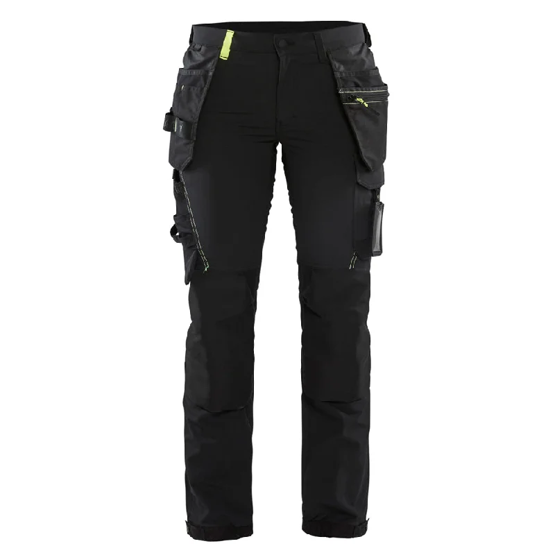 Black/Hi-vis yellow / UK 10, Regular Leg