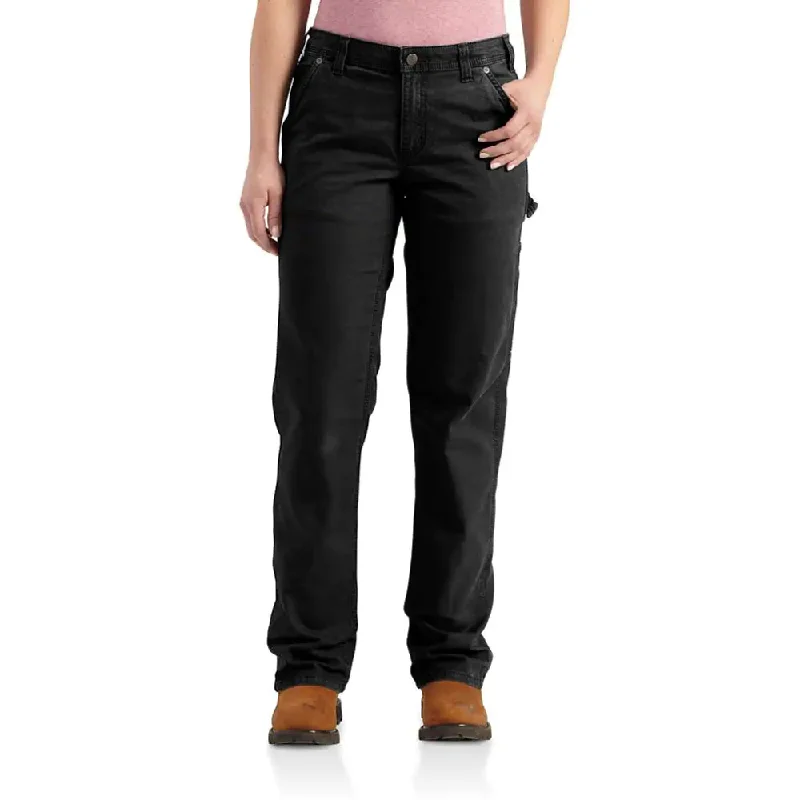 Carhartt 102080 Womens Rugged Flex Loose Fit Canvas Work Trouser Pant