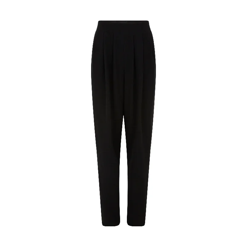 Tailored Pleated Techno Cady Trouser