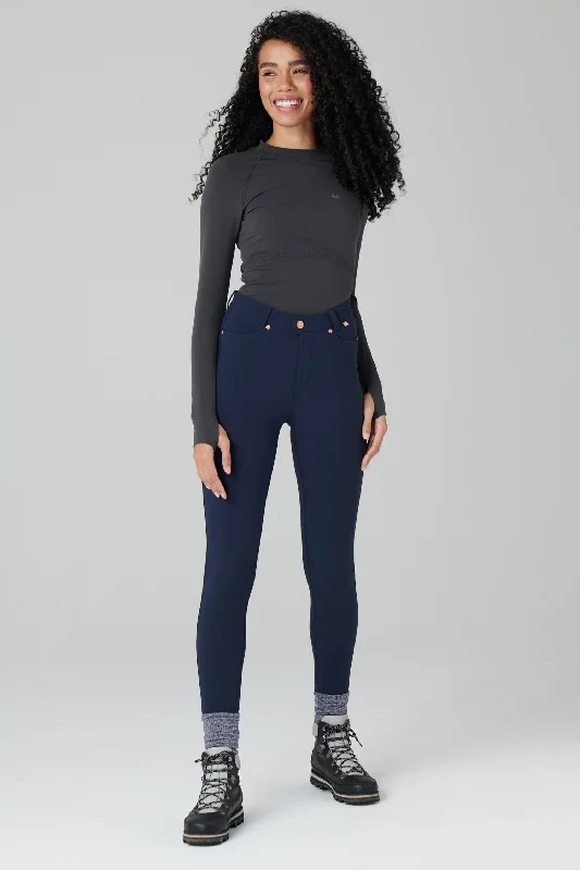 MAX Stretch Skinny Outdoor Trousers - Deep Navy