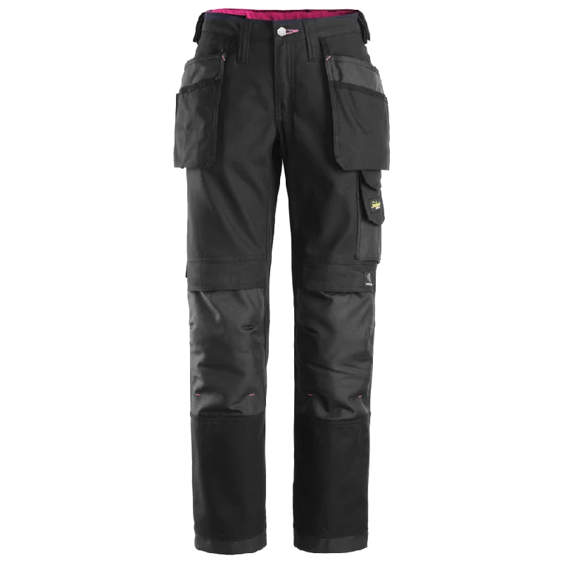 Snickers 3714 Womens Holster Pocket Trousers, Canvas+