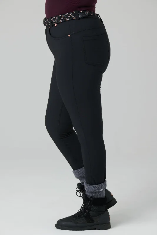 Thermal Skinny Outdoor Trousers - Black