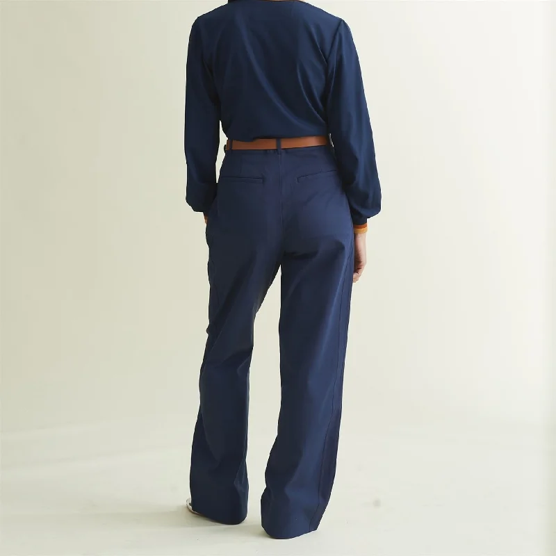 Womens Asti Trousers Dress Blues - AW24