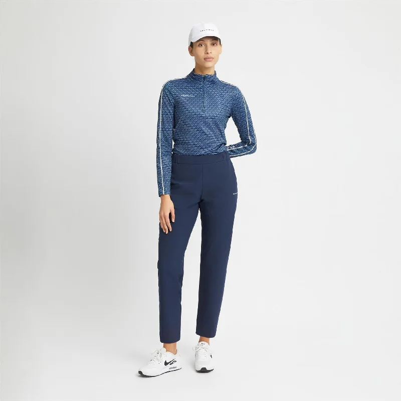 Womens Celine Pull On Trousers Navy - AW24