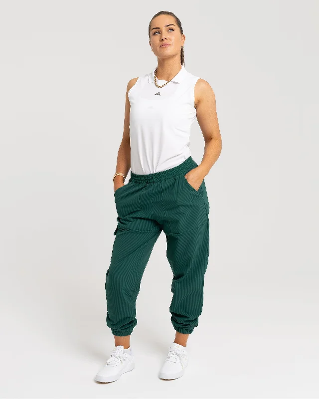 Womens Go-To Hybrid Jogger Trousers Green - AW24