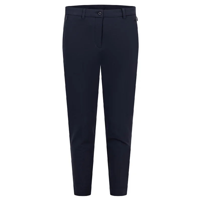 Womens Lei Fleece Stretch Twill Pants JL Navy - AW24