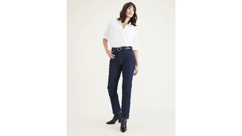 Women's Slim Fit High Jean Cut Pants