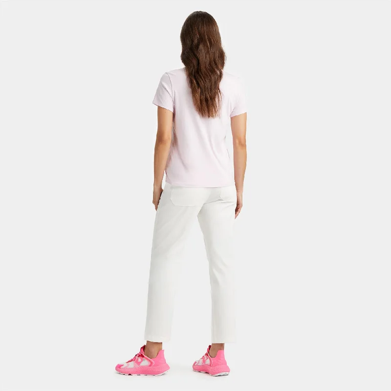 Womens Stretch Cotton Twill Trousers Snow - AW24