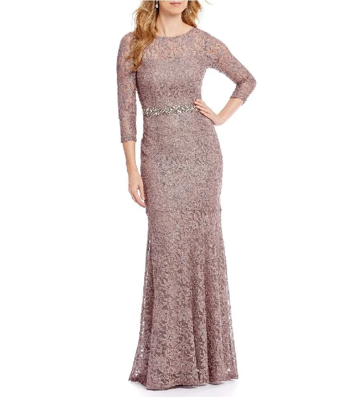 Decode 1.8 - Floral Lace Gem Long Evening Gown 184138SC Tunics Floral girly