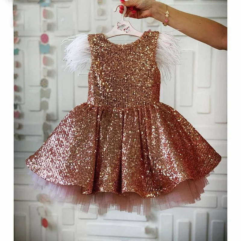 Baby Girl Gorgeous Lace Sleeveless Sequins Dress Girl Party Dresses Tunics Chinos classic Baby Girl Gorgeous Lace Sleeveless Sequins Dress Girl Party Dresses Tunics Chinos classic