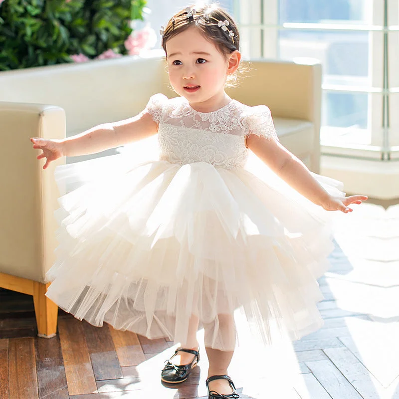 Baptism Dresses Baby Girl Lace Cozy Princess Dress Toddler White Flower Girl Birthday Party Dress Peplum Ruffle Cocktail Baptism Dresses Baby Girl Lace Cozy Princess Dress Toddler White Flower Girl Birthday Party Dress Peplum Ruffle Cocktail