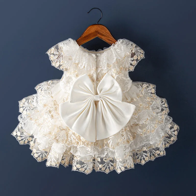Baby Girls Easter Big Bowknot Dresses Ball Gown Party Dress Vintage Lolita Princess Dress A-Line Day Work Baby Girls Easter Big Bowknot Dresses Ball Gown Party Dress Vintage Lolita Princess Dress A-Line Day Work