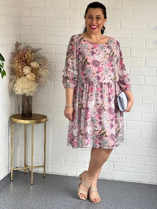 Yvonne Blush Party Dress Tunics Practical durable